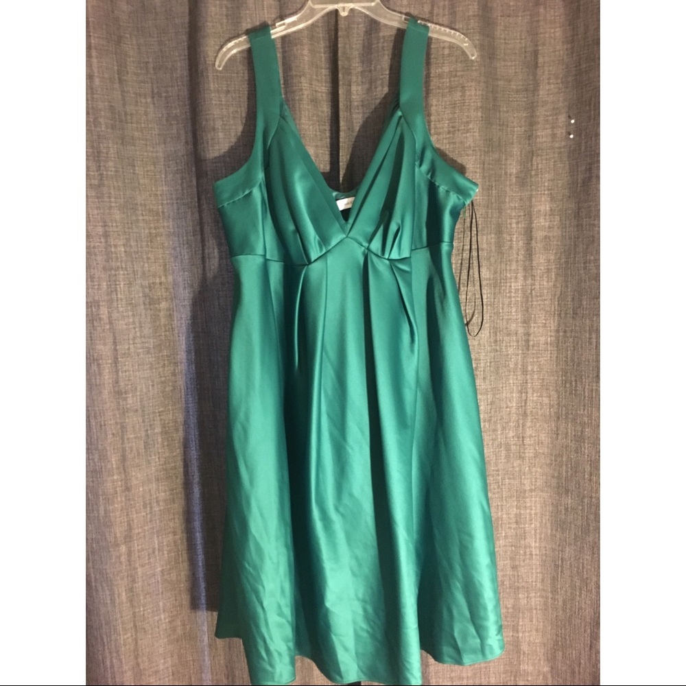 Emerald Calvin Klein Dress
